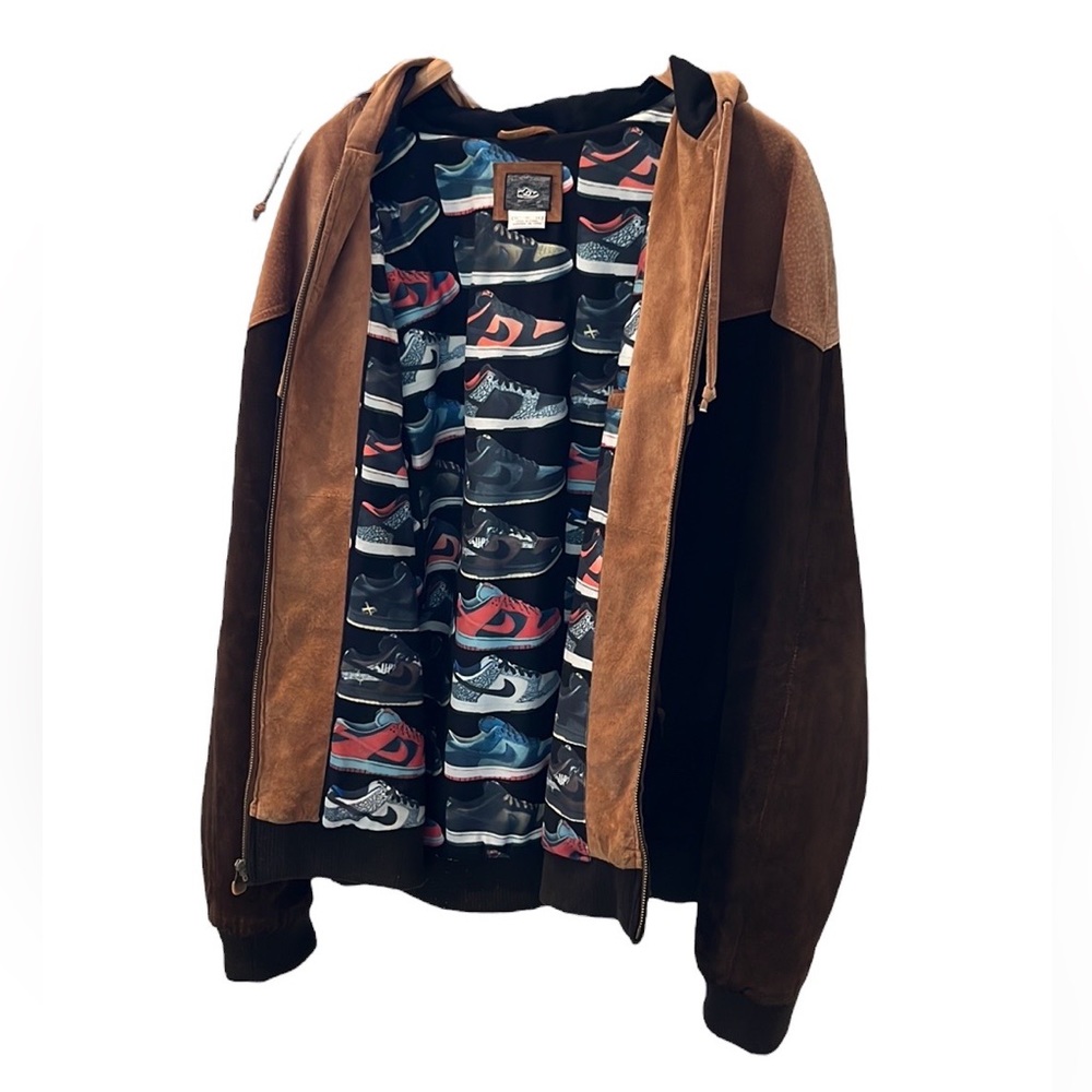 Nike SB Dunk Jacket Brown Suede Vintage 2006 (Super Rare).